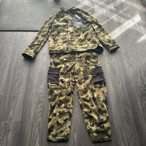 Neil Barrett Fleece camouflage set